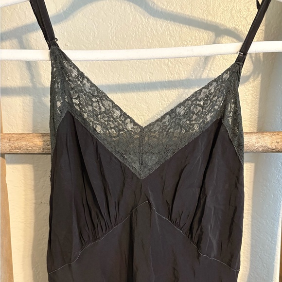 Black Lace Slip Dress - Picture 4 of 6